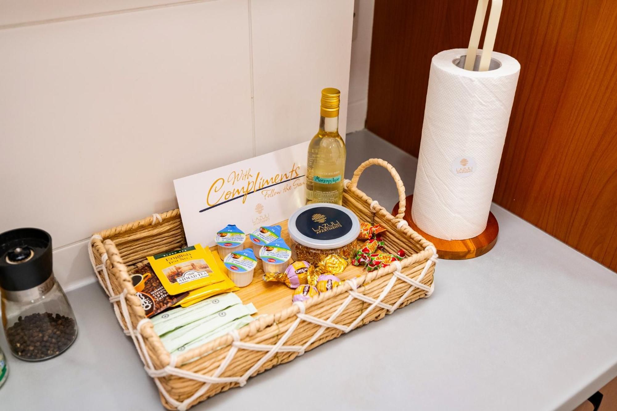 Lazuli Sea View Beachfront Ap 21 Larnaca Ngoại thất bức ảnh